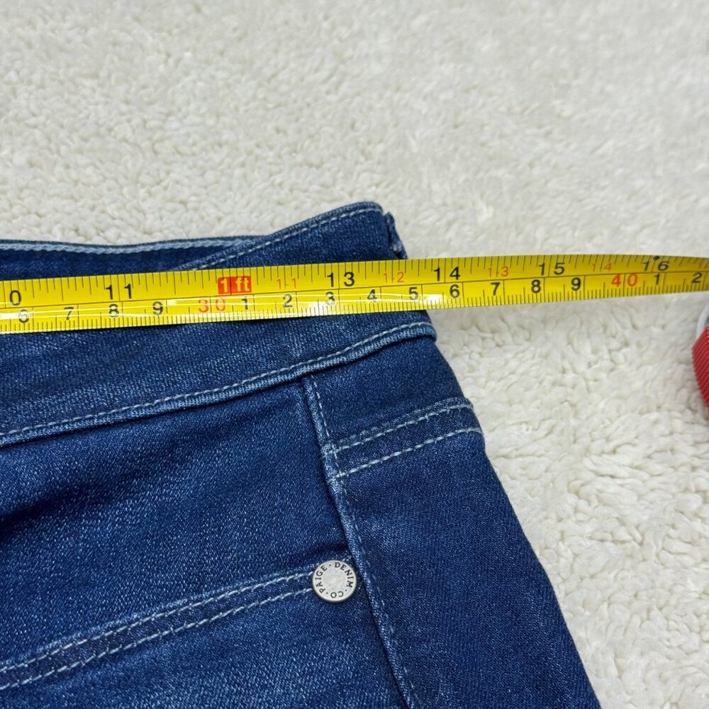 Paige Jacqueline Straight Jean Women's Blue Denim Pants, Size 27 - Picture 8 of 11